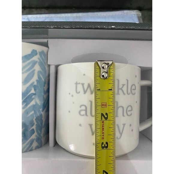 Threshold Ceramic Coffe MUG set of 2 - Picture 4 of 7